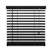 Praxis Decosol 320 horizontale jaloezie aluminium Lux mat zwart 80x180cm