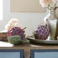 LOBERON Decoratiebloem set van 2 Hortensie