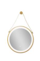 Badstuber Hannover ronde badkamer spiegel mat goud 60cm