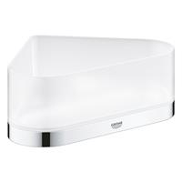 Grohe Selection douchetray glas m. houder hoekmodel chroom 41038000