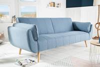 Slaapbank Divani 215cm Lichtblauw - 40088