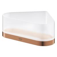 Grohe Selection douchetray glas m. houder hoekmodel brushed warm sunset 41038DL0