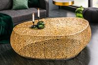 Invicta Interior Salontafel Leaf 122cm Goud - 40283
