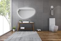 Gliss Design Trendy spiegel met LED-verlichting 70cm