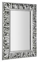Sapho Zeegras barok spiegel 70x10cm zilver houten frame