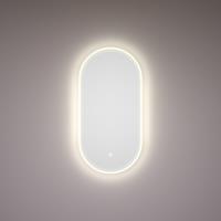 HIPP design 13900 ovale spiegel 40x80cm met LED en spiegelverwarming