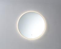 Lambini Designs ronde spiegel met dimbare LED-verlichting 3 kleuren 100cm goud