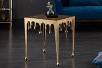 Bijzettafel Liquid Line L 50cm Goud - 40638