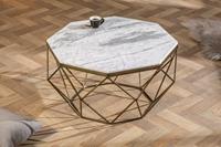 Invicta Interior Salontafel Diamond 69cm Marmer Wit - 40393