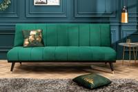 Slaapbank Petit Beaute Smaragdgroen Fluweel 210cm - 40027