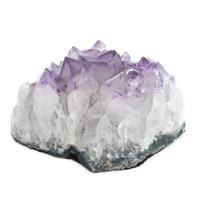Spiru Waxinelichthouder Edelsteen Amethist Cluster (ca. 1500 gram)