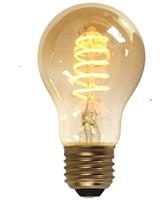 Freelight E27 7Watt Led Gold 60mm incl. Stappen Dimmer
