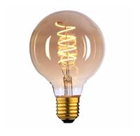 LT-Luce E27 4Watt Gold Spiraal 80mm Dimbaar