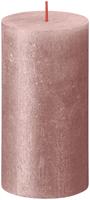 Bolsius Shimmer stompkaars 130/68 Roze