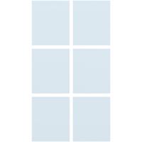 CanDo blank glas Dimension Leeds 211,5 x 78cm