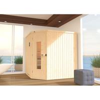 WEKA sauna Varberg 3 HT, 7,5Kw BioS 194x194cm