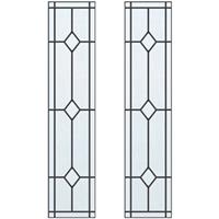 CanDo glas-in-lood Jewel ML 697 201,5 I 211,5 x 88cm 2 stuks