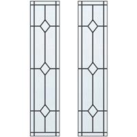 CanDo glas-in-lood Jewel ML 697 201,5 I 211,5 x 88cm 2 stuks