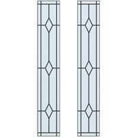 CanDo glas in lood Traditional Briljant Muiden 211,5 x 83cm 2 stuks