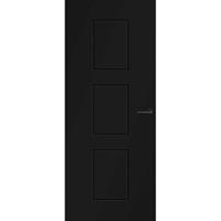 CanDo Capital binnendeur Bogota zwart opdek rechts 88x211,5 cm
