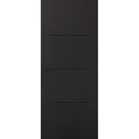 CanDo Capital binnendeur Carson zwart opdek rechts 88x201,5 cm