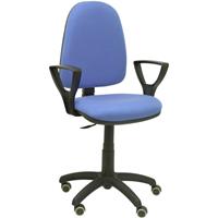 PIQUERAS Y CRESPO Ayna bali Stuhl hellblau Fixarm-Parkettrollen