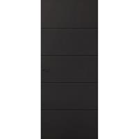 CanDo Capital binnendeur Providence zwart opdek rechts 83x231,5 cm