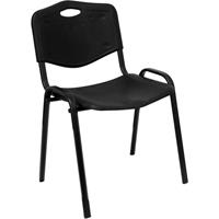PIQUERAS Y CRESPO Pack 2 Stühle Robledo PVC schwarz
