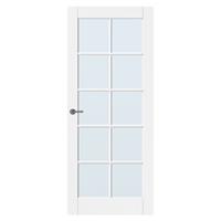CanDo binnendeur Dimension Bolton opdek rechts met blank glas 211,5x93cm