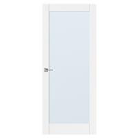CanDo binnendeur Advanced Hilton met blank glas opdek rechts 211,5 x 88cm