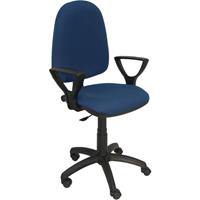 PIQUERAS Y CRESPO Ayna bali Stuhl, marineblaue Armlehnen