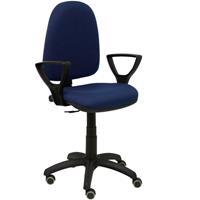 PIQUERAS Y CRESPO Ayna bali Stuhl marineblau Festarm-Parkettrollen