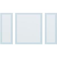 CanDo facetglas satijn Dimension Cardiff 231,5 x 93cm