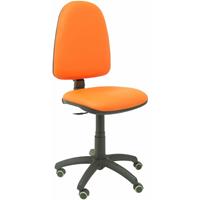 PIQUERAS Y CRESPO Ayna similpiel orange Stuhl-Parkettrollen