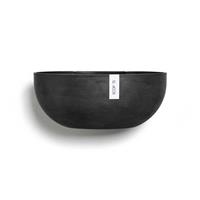 Ecopots Sofia Muur Bloempot B 43 x D 25 cm - Donkergrijs