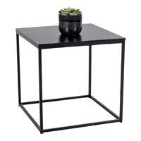 House Nordic Moderne zwarte bijzettafel ''Vita'' - 45L45B45HCM