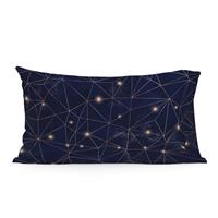 Blanc | Set van 2 kussenslopen Deep Blue