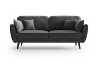 My Pop Design | 3-Zitsbank Auteuil Noir