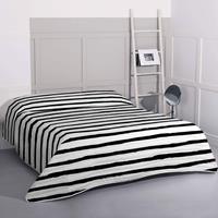 Blanc | Bedsprei Stripes