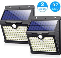 FlinQ | Set van 2 solarlampen LED