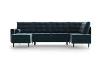 NADUVI Collection | U-hoekslaapbank Aldo links velvet