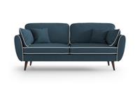 My Pop Design | 3-Zitsbank Auteuil Contrasté Marron