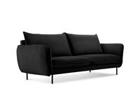 Cosmopolitan Design | 2-zitsbank Vienna Black velvet
