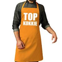 Bellatio Top Kokkie Barbeque Schort / Keukenschort Oker Geel Voor Heren - Bbq Schorten