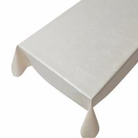 Buiten Tafelkleed/tafelzeil Champagne Barok 140 X 170 Cm - Rechthoekig - Tuintafelkleed Tafeldecoratie
