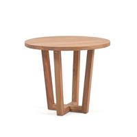 Kave Home Ronde Eettafel 'Nahla' Acaciahout, 90cm