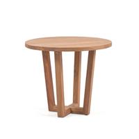 Kave Home Ronde Eettafel 'Nahla' Acaciahout, 90cm