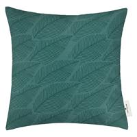 Home24 Kussensloop Ribbed Leaves, Tom Tailor