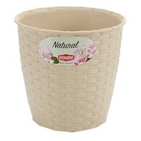 Stefanplast Blumentopf Natural 14 X 12,8 Cm Creme