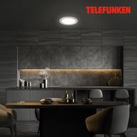 LED Einbauleuchte 309402TF Unterputzleuchte Nickel matt - Telefunken